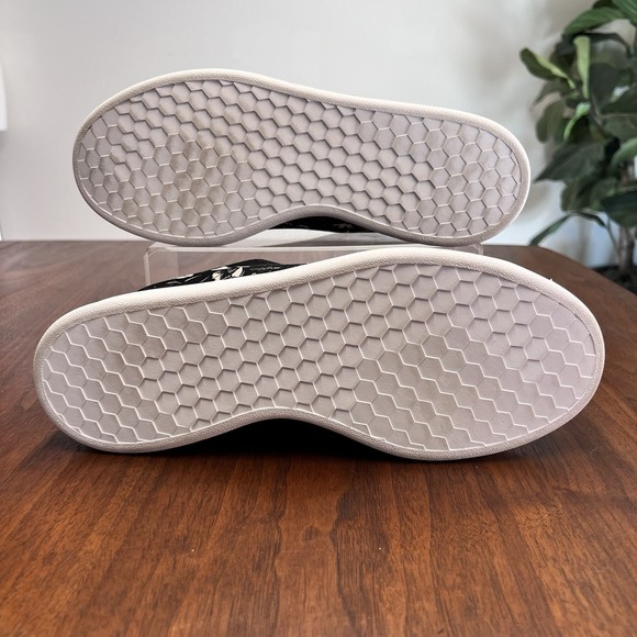 Rare 🦋 Adidas Farm Rio Sz 10 Butterfly Women Canvas Shoe Court Sneaker Designer - Picture 6 of 7